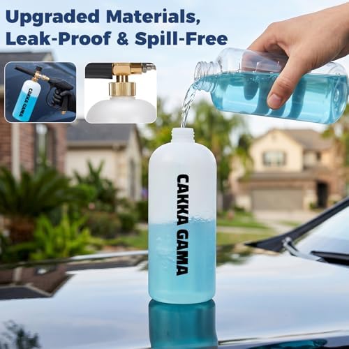 Foam Cannon for Pressure Washer, Industrial Car Wash Foam Sprayer, 1 Liter - Image 5
