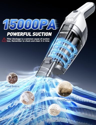 Gxzsk Handheld Vacuum Cordless, Hand Held Vacuum Cleaner, Hand Vacuum - Image 2