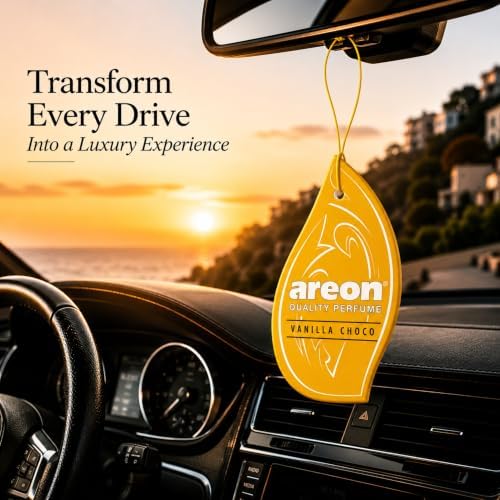 AREON MON Vanilla Choco Scent Hanging Car Air Freshener Pack of 12 - Image 2
