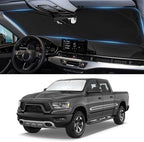 Sun Shade for Ram Windshield Sunshade for 2011-2018 Dodge Ram 1500 2Dr RegularCab, 4Dr QuadCab, CrewCab MegaCab Accessorie Front Window Cover Suncreen Shield Sun Visor Protector Keep Interior Cool by INSAUTO