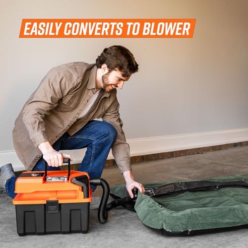 Armor All DVTB202 0902 2.5-Gal 20V Cordless Wet/Dry Vac with 2.0Ah Battery - Image 5