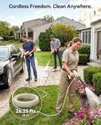 TaskStar Portable Cordless 1250PSI High Pressure Power Washer - Image 2
