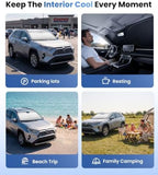 Zanch Windshield Sun Shade for Toyota Prius 2001-2026 - Image 6
