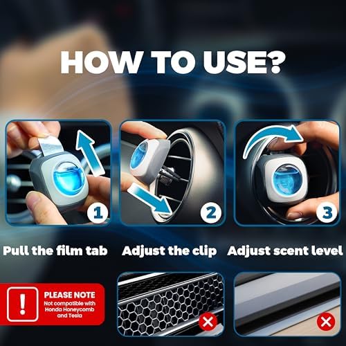 Air Jungles New Car Scent Car Air Freshener Vent Clip 6 Ct, Long Lasting - Image 5