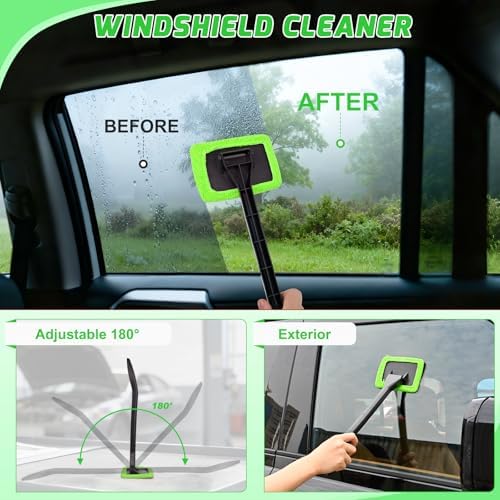 Nilight 37PCS Car Detailing Kit for Interior Exterior Car Care, Green - Image 4