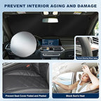Windshield Sun Shade Custom Fit Audi Q7 2007-2015 - Image 2