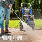 Westinghouse WPX2700 Gas Pressure Washer, 2700 PSI and 2.3 GPM, Onboard Soap Tank, Spray Gun and Wand, 5 Nozzle Set, for Cars/Fences/Driveways/Homes/Patios/Furniture - Image 2