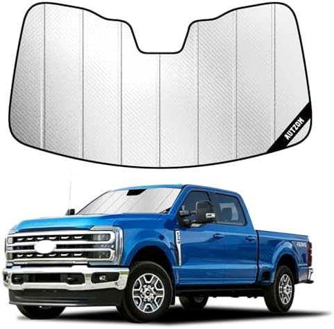 Windshield Sunshade for Ford Super Duty F250/F350/F450/F550/F600 2023-2026 by Unknown