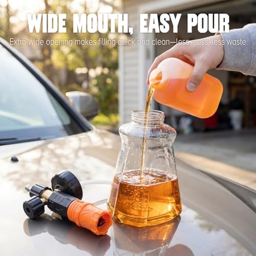 Foam Cannon for Pressure Washer, 1L Snow Foam Lance - Image 6