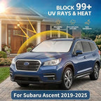 Windshield Sun Shade for Subaru Ascent 2019-2024 2025 2026 Sunshade Front Window Shade Custom Fit Ascent Accessories Sun Visor Foldable Shade Blocks UV Rays Accessories - Image 2