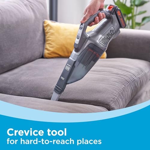 BLACK+DECKER dustbuster 20V MAX* POWERCONNECT Cordless Handheld Vacuum, Tool Only (BCHV001B) - Image 5