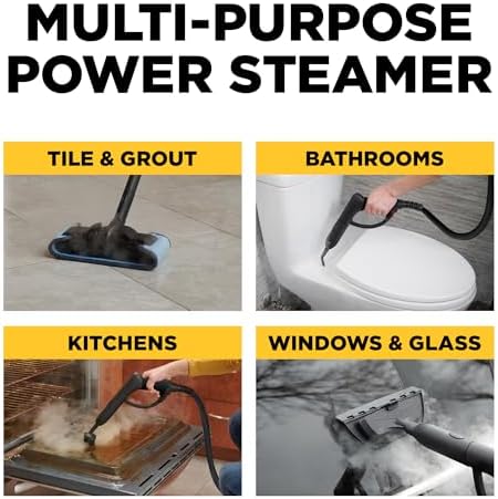 Wagner Spraytech 915e Multipurpose Steam Cleaner, 18 Accessories - Image 3