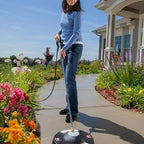 Briggs & Stratton 14 inch Rotating Surface Cleaner for Gas Pressure Washers with Quick Connect Wands and Dome Shape Cover, Black - Image 5