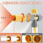 M MINGLE Pressure Washer Gun with Mini Undiluted Foam Cannon, 1/4" QC - Image 5