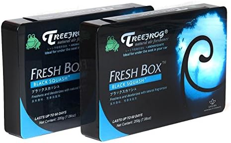 Treefrog Xtreme Fresh Air Freshener Black Squash Scent 2 Packs by Unknown