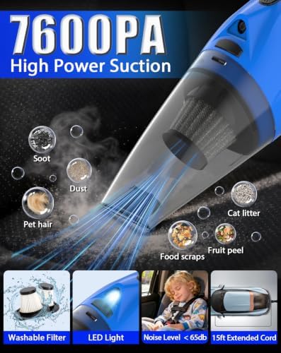THINKWORK Car Detailing Kit with Foam Gun & Vacuum, 41Pcs Car Cleaning Supplies - Image 2
