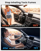 REEVAA Car Windshield Sun Shade for Honda Accord 2026 - Image 2