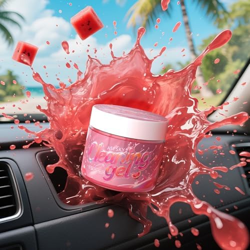 ASFSKY Car Cleaning Gel Cleaning Putty Universal Cleaning Gel Watermelon - Image 2