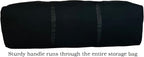 YiKitHom Extra Large Storage Canvas Duffle Bag for Travel, Black Oversized Giant Big Traveling Duffle Bag - Image 6