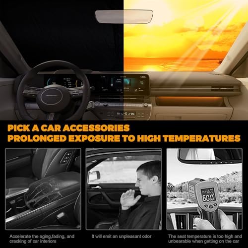 Foldable Front Windshield Sunshade fit for Hyundai Kona 2018-2023 - Image 3
