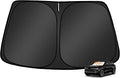 Custom Fit Windshield Sun Shade for Blazer EV 2024-2025 2026 | Foldable, Easy to Install & Store, Full Coverage, 210T Reflective Fabric, Blocks 99% of UV Rays by Mekdghro