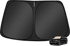 Custom Fit Windshield Sun Shade for Blazer EV 2024-2025 2026 | Foldable, Easy to Install & Store, Full Coverage, 210T Reflective Fabric, Blocks 99% of UV Rays by Mekdghro