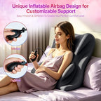 Extra Large & Wide Adjustable Airbag Intimacy Pillow- Gray - Image 6