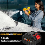 1100PSI Cordless Car Washer,Portable Battery Powered Cleaning Tool - Image 5