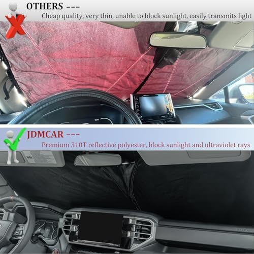 Windshield Sun Shade for Toyota Rav4 2019-2026 Accessories - Image 2