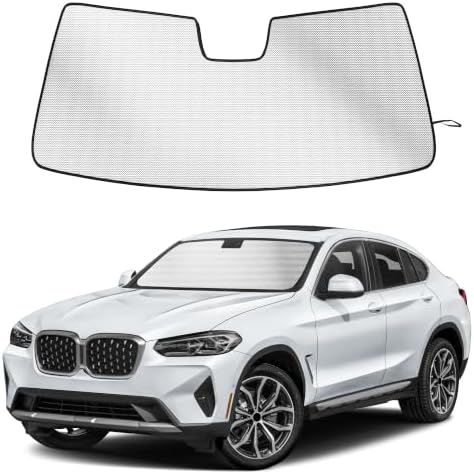 Windshield Sun Shade for BMW X4 2019-2025 by SULAGIWINDSHIELDSUNSHADE