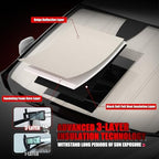 Windshield Sun Shade for Ford Bronco 2021-2026, Accordion Folding Design - Image 3