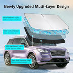 Windshield Sun Shade for Lincoln Corsair 2020-2026 Sunshade - Image 3