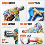 Short Pressure Washer Gun with Swivel, Power Washer Gun - Image 4