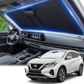 Windshield Sun Shade for Nissan Murano 2015-2024 Sunshade Front Window Shade Custom Fit Murano Accessories Sun Visor Foldable Shade Blocks UV Rays Accessories by AuyNeas