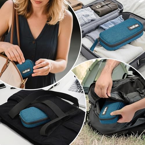 apollo walker Insulin Cooler Travel Case with Ice Packs and Insulation | TSA Approved Includes 2 x 90g ice packs for 9-hour cooling insulin pens & syringes for Diabetics to Carry (Teal) - Image 6