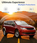 Windshield Sun Shade for 2021-2025 Chrysler Voyager Accessories - Image 3