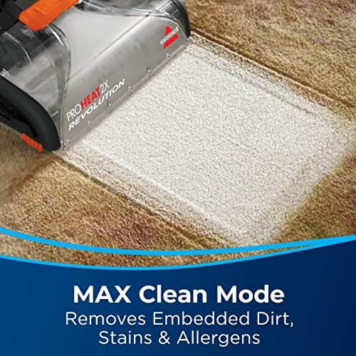 Bissell ProHeat 2X Revolution Pet Full Size Upright Carpet Cleaner, 1548F, Orange - Image 4
