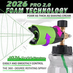 BEAR FORCE Innovative Brass Foam Cannon Pro+ for Pressure Washer, Car Wash - Image 5
