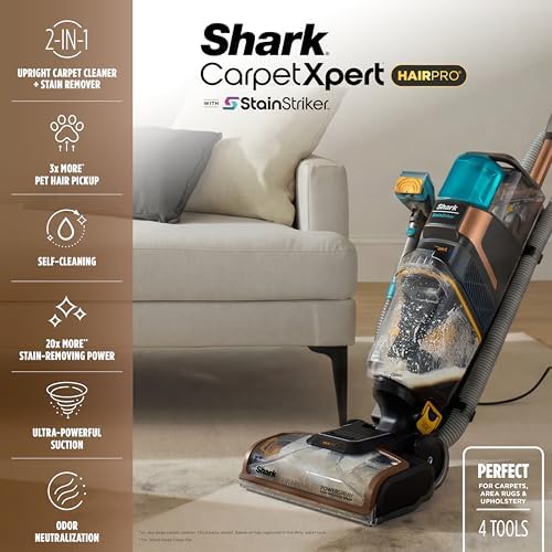 Shark CarpetXpert HairPro StainStriker Carpet & Stain Cleaner, EX301 - Image 2
