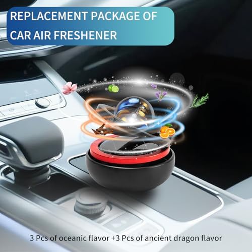 Kwak's 6 Packs Air Freshener Refill Tablets ，Individual Package Long Lasting Fresheners for Cars （2 Scents included Gulong Fragrance & Ocean） - Image 6