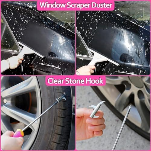 THINKWORK Car Detailing Kit, Interior Exterior Cleaning Set for Vehicles - Image 6