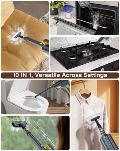 Steam Cleaner, 10-in-1 Detachable Handheld Steam Mop for Multi-Surface - Image 4