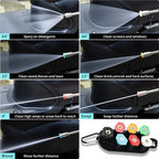 Selkie Turbo Nozzle for Pressure Washer, 4000 PSI Rotating Turbo Nozzle 1/4" Quick Connect, 7 Pieces Spray Nozzle Tips & Nozzle Holder, Multiple Degrees Washing, Additional 1.1 mm Orifice Nozzle - Image 6