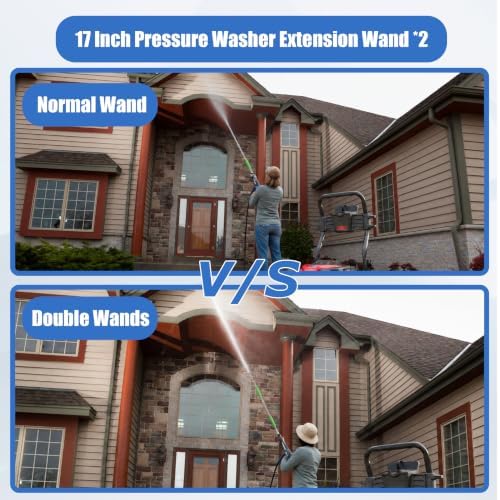 RIDGE WASHER Pressure Washer Extension Wand, 17 Inch, Stainless Steel - Image 3