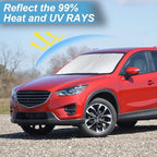 Custom Fit Mazda CX5 CX-5 2013-2016 Windshield Sunshade Front Window Shades - Image 2