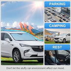 Custom Fit Windshield Sun Shade for Buick Enclave 2018-2025 - Image 6