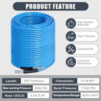200FT Sewer Jetter Kit for Pressure Washer 5800PSI Drain Cleaner - Image 3