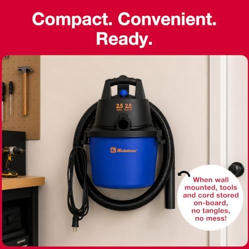 Koblenz WD-2.5L Wet Dry Vacuum Cleaner, Accessories Included, 2.5 PHP - Image 5