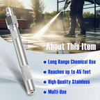 JOEJET Shooter Tip for Pressure Washer, 1/4" Quick Connect - Image 5