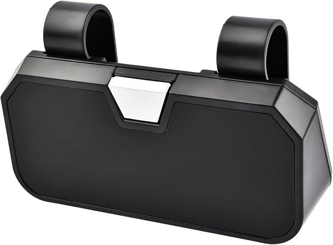 Sunglass Holder for Car Visor Clip - Universal Soft Protective Car Accessories Visor Glasses Holder, Vehicle Sunglass Organizer with Quick Release for Truck, Sedan, SUV (Black) - Image 9